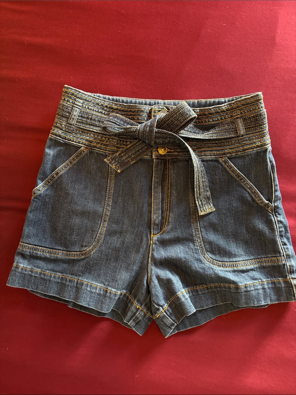 High rise Pilcro (Anthropologie) denim shorts